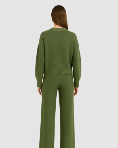 Ensemble Pull & Pantalon Tricoté – Confort Élégant pour la Saison