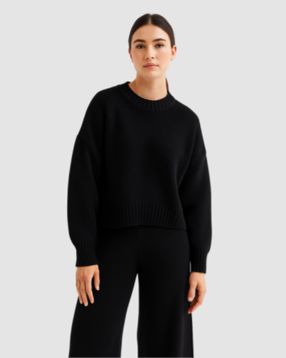 Ensemble Pull & Pantalon Tricoté – Confort Élégant pour la Saison