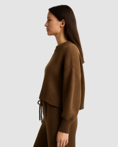 Ensemble Pull & Pantalon Tricoté – Confort Élégant pour la Saison