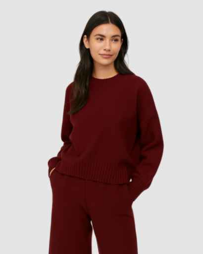 Ensemble Pull & Pantalon Tricoté – Confort Élégant pour la Saison