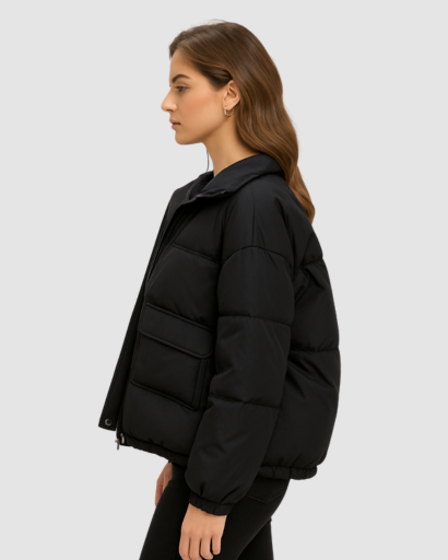 Doudoune Femme à Capuche – Chaude, Légère et Stylée