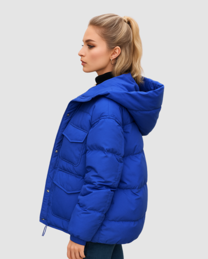 Doudoune Femme à Capuche – Chaude, Légère et Stylée