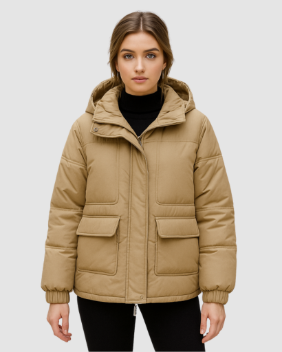 Doudoune Femme à Capuche – Chaude, Légère et Stylée