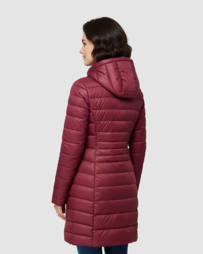 Doudoune Longue Femme Ultra-Légère & Chaude – Coupe Slim & Capuche