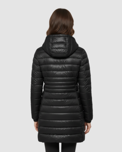 Doudoune Longue Femme Ultra-Légère & Chaude – Coupe Slim & Capuche