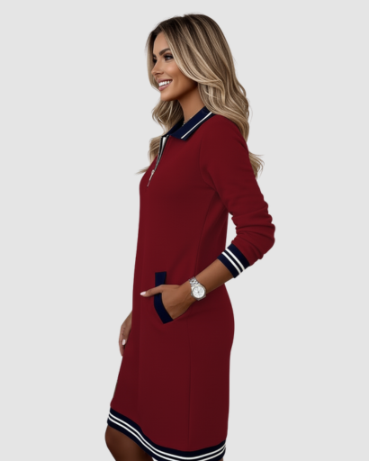 Robe Pull Femme – Style Sport-Chic Élégant