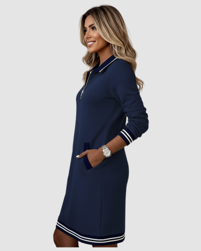 Robe Pull Femme – Style Sport-Chic Élégant