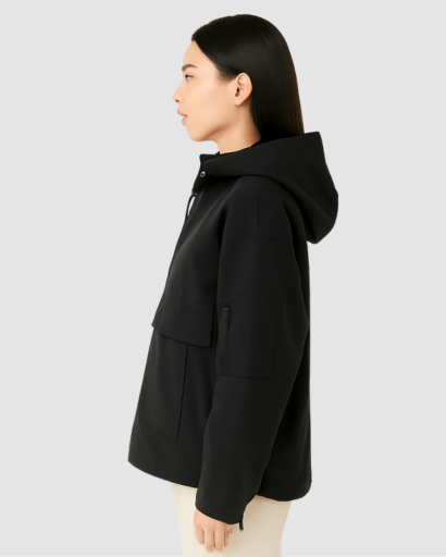 Veste Anorak Femme à Capuche – Style Sport & Protection Légère