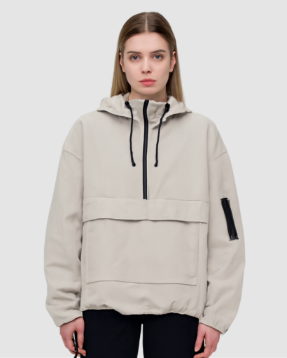 Veste Anorak Femme à Capuche – Style Sport & Protection Légère