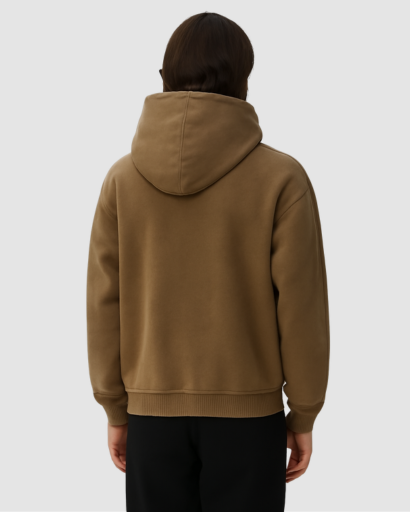 Sweat à Capuche Homme Oversize Zippé – Confort Doux & Style Moderne