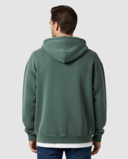 Sweat à Capuche Homme Oversize Zippé – Confort Doux & Style Moderne