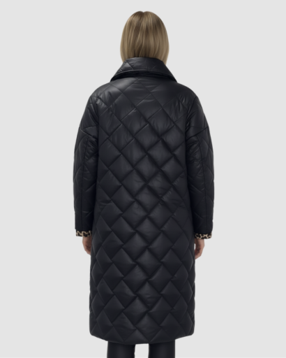 Manteau Long Femme Matelassé – Chaud, Élégant & Confort d’Hiver