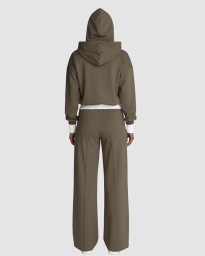 Ensemble Confort Femme 2 Pièces – Hoodie & Pantalon Large