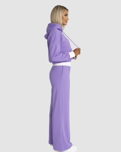 Ensemble Confort Femme 2 Pièces – Hoodie & Pantalon Large