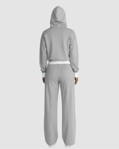 Ensemble Confort Femme 2 Pièces – Hoodie & Pantalon Large