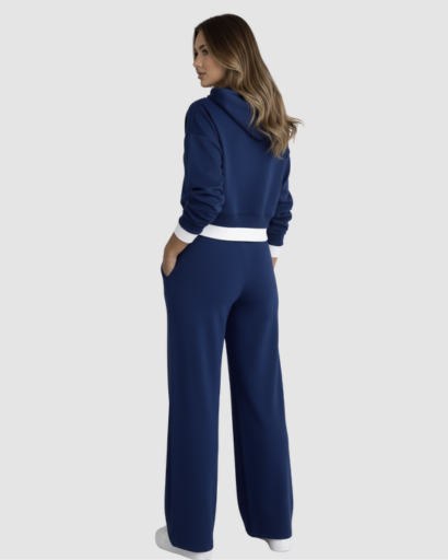 Ensemble Confort Femme 2 Pièces – Hoodie & Pantalon Large