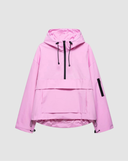 Veste Anorak Femme à Capuche – Style Sport & Protection Légère