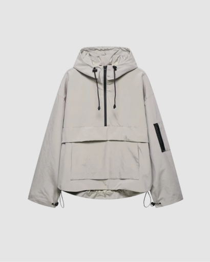 Veste Anorak Femme à Capuche – Style Sport & Protection Légère