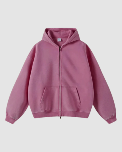 Sweat à Capuche Homme Oversize Zippé – Confort Doux & Style Moderne