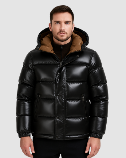 Doudoune Capuche Longues Manches – Isolation Thermique & Style Moderne