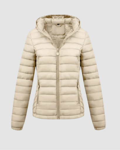 Veste Doudoune Femme Ultra-Légère avec Capuche – Coupe Ajustée & Isolation Chaude