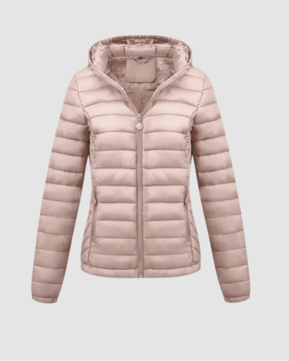Veste Doudoune Femme Ultra-Légère avec Capuche – Coupe Ajustée & Isolation Chaude