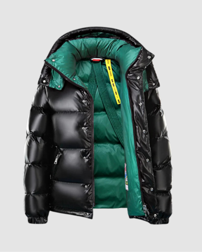 Doudoune Capuche Longues Manches – Isolation Thermique & Style Moderne