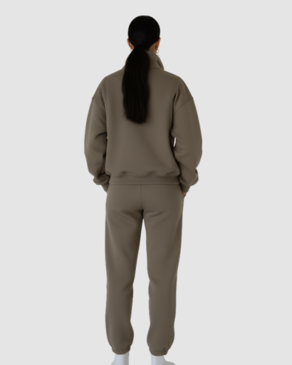 Ensemble Jogging Femme Confort – Haut Zippé & Pantalon Doux