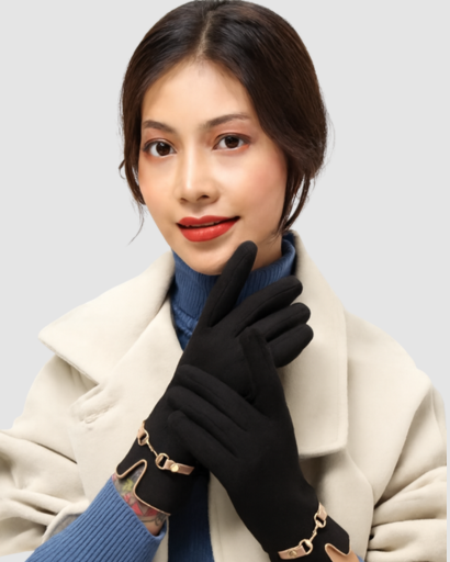 Gants Femme Chauds & Tactiles – Doux, Élégants et Anti-Froid