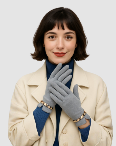 Gants Femme Chauds & Tactiles – Doux, Élégants et Anti-Froid