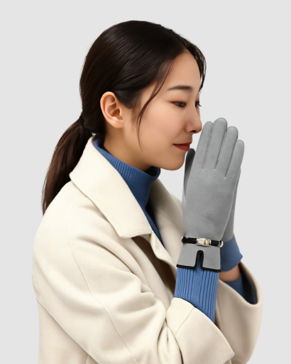 Gants Femme Chauds & Tactiles – Doux, Élégants et Anti-Froid