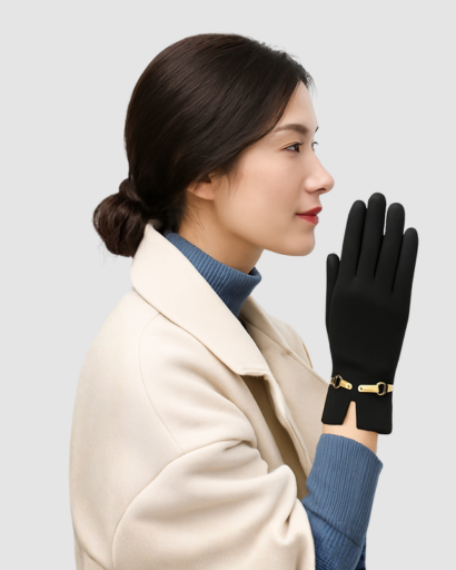 Gants Femme Chauds & Tactiles – Doux, Élégants et Anti-Froid