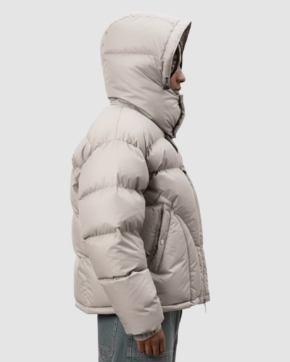 Doudoune Homme Oversize à Capuche – Confort Thermique & Style Urbain