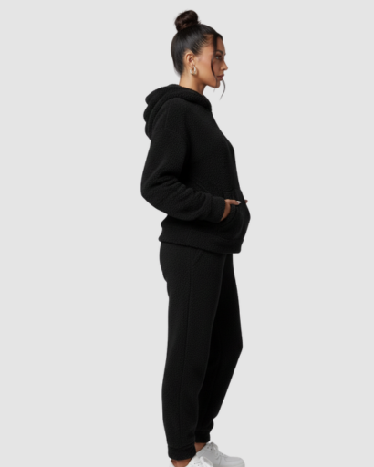 Ensemble Survêtement Femme à Capuche – Sweat Oversize et Pantalon Jogger Confort