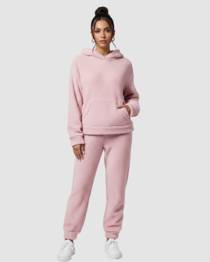Ensemble Survêtement Femme à Capuche – Sweat Oversize et Pantalon Jogger Confort