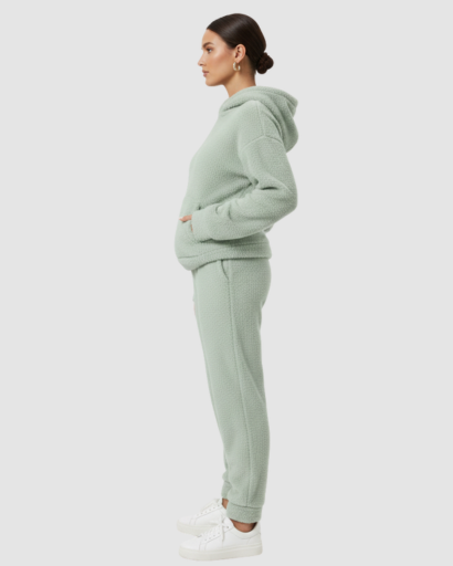 Ensemble Survêtement Femme à Capuche – Sweat Oversize et Pantalon Jogger Confort