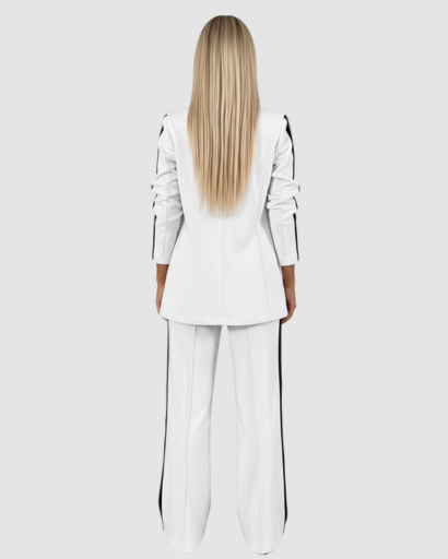 Ensemble Femme – Blazer & Pantalon Style Athleisure Chic