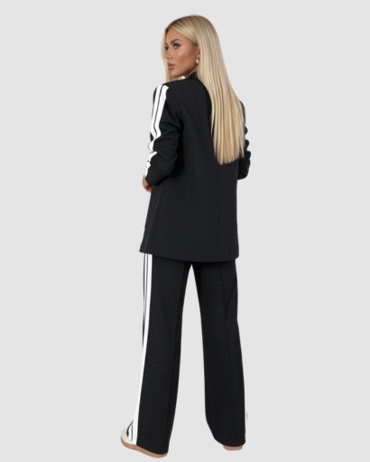 Ensemble Femme – Blazer & Pantalon Style Athleisure Chic
