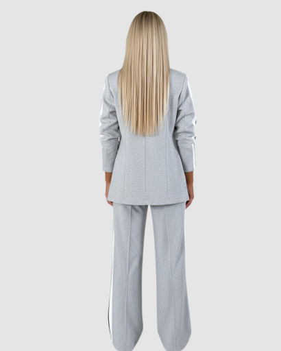 Ensemble Femme – Blazer & Pantalon Style Athleisure Chic