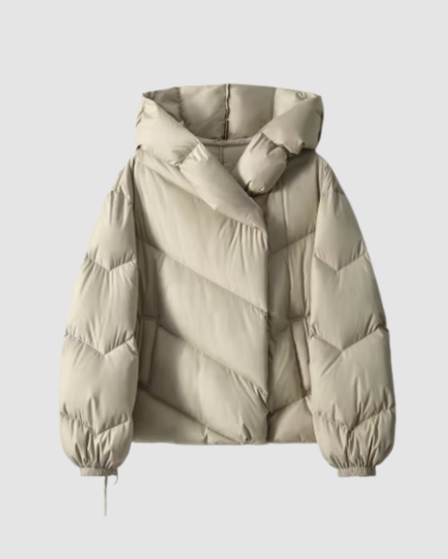 Doudoune Femme Hiver à Capuche – Coupe Oversize Croisée & Ultra Chaude