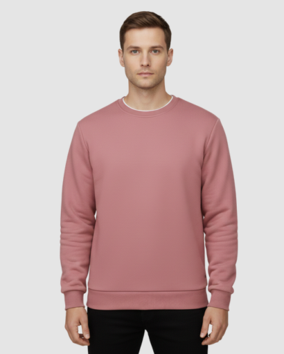 Sweatshirt Doublé en Polaire – Confort Thermique Maximal