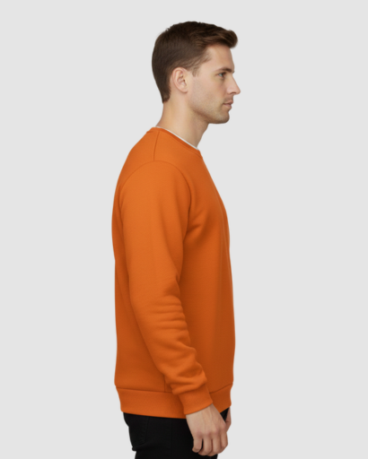 Sweatshirt Doublé en Polaire – Confort Thermique Maximal