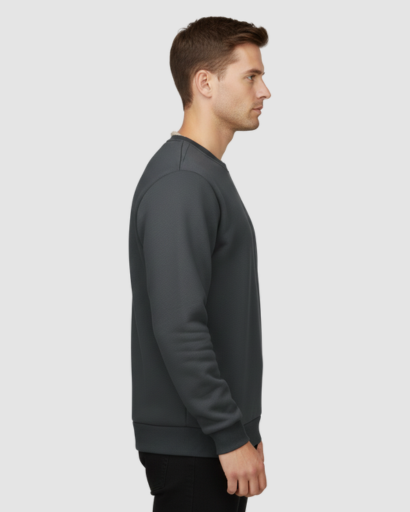 Sweatshirt Doublé en Polaire – Confort Thermique Maximal
