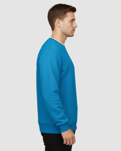 Sweatshirt Doublé en Polaire – Confort Thermique Maximal