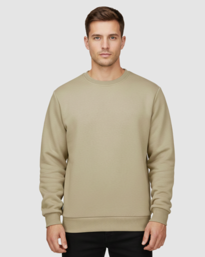 Sweatshirt Doublé en Polaire – Confort Thermique Maximal