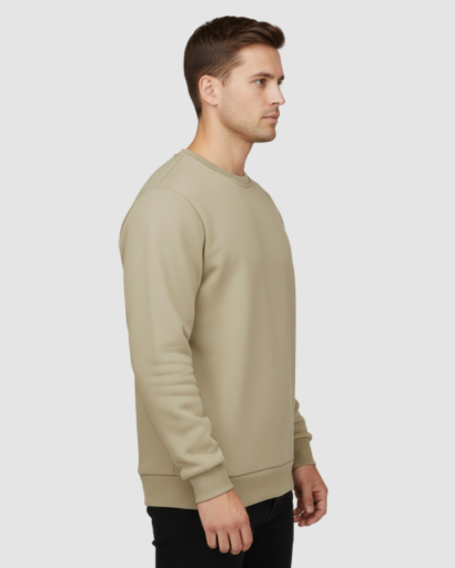 Sweatshirt Doublé en Polaire – Confort Thermique Maximal