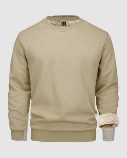 Sweatshirt Doublé en Polaire – Confort Thermique Maximal