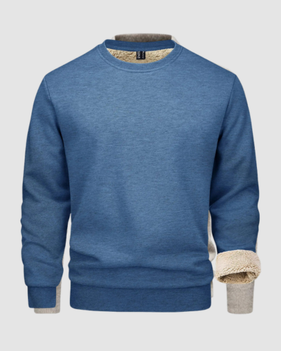 Sweatshirt Doublé en Polaire – Confort Thermique Maximal
