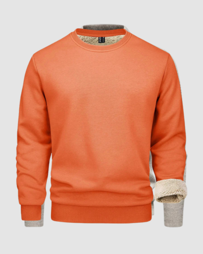 Sweatshirt Doublé en Polaire – Confort Thermique Maximal