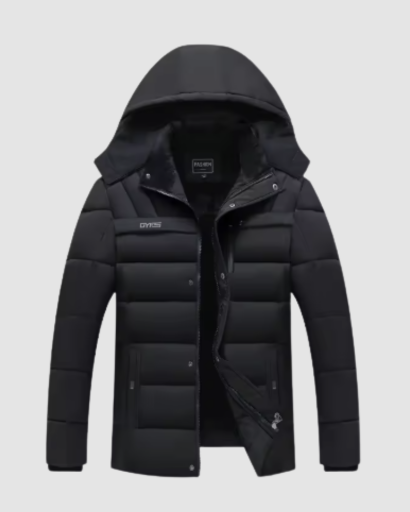 Doudoune à Capuche pour Homme – Matelassage Horizontal & Style Urbain